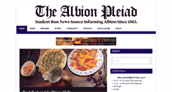 Desktop Screenshot of albionpleiad.com